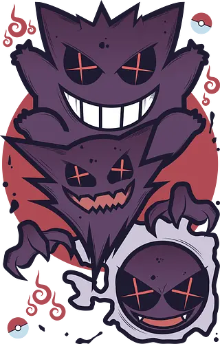 Ghost - pocket, mon, monster, anime, gaming, manga Ghost - pocket, mon, monster, anime, gaming, manga