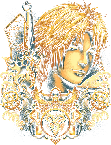 Emblem of the dream - final, fantasy, ffx, Tidus, jrpg, gaming