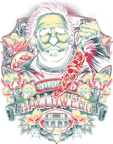 Welcome to Halloween - horror, halloween, Michael, myers, slasher, movie, film, 80s