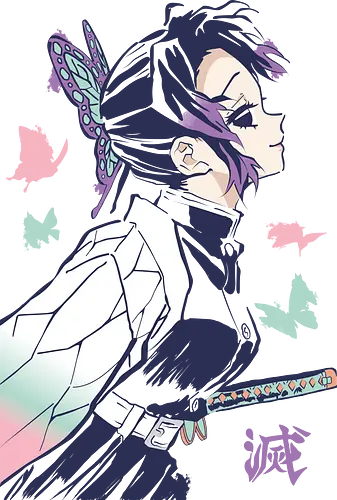 Shinobu - anime, Slayer, manga Shinobu - anime, Slayer, manga