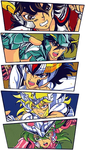 The Knights - anime, manga, saint seiya