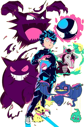 PokeMob - pocket, monster, trainer, ghost, Mob Psycho, geist PokeMob - pocket, monster, trainer, ghost, Mob Psycho, geist