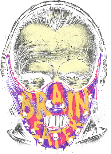 Brain ter - lecter, hannibal, silence of the lambs, Schweigen