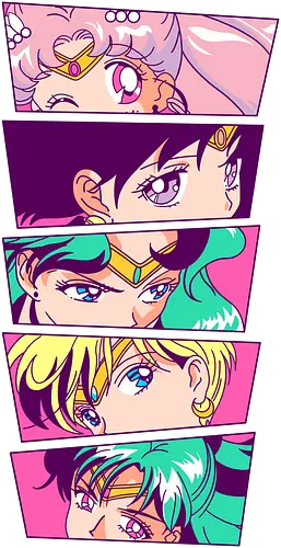 Sailor Scouts Vol. 2 - sailor, Scout, moon, pluto, Uranus, Neptun, jupiter