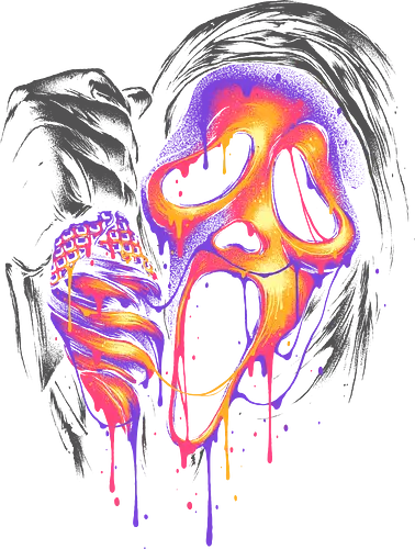 Face Melter - mask, maske, horror, scream Face Melter - mask, maske, horror, scream