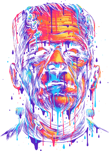 Monster Meltdown - monster, frankenstein, mary shelley, melt Monster Meltdown - monster, frankenstein, mary shelley, melt