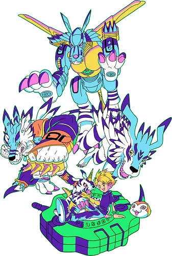 Friendship - digital, monster, freundschaft, friendship, anime Friendship - digital, monster, freundschaft, friendship, anime