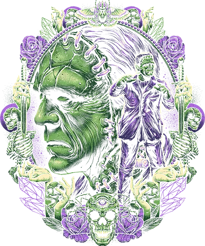 The Lonely Monster - classic, monster, frankenstein, mary shelley, horror The Lonely Monster - classic, monster, frankenstein, mary shelley, horror