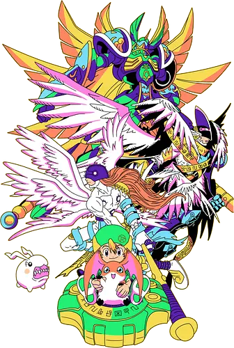 Hope - digital, monster, anime, hope, angel Hope - digital, monster, anime, hope, angel