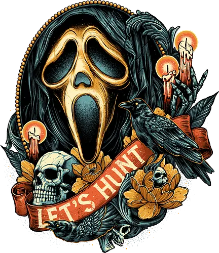 Lets Hunt - slasher, horror, maske, scrm