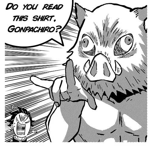 Gonpachiro - demon, slayer, Inosuke, anime, manga Gonpachiro - demon, slayer, Inosuke, anime, manga