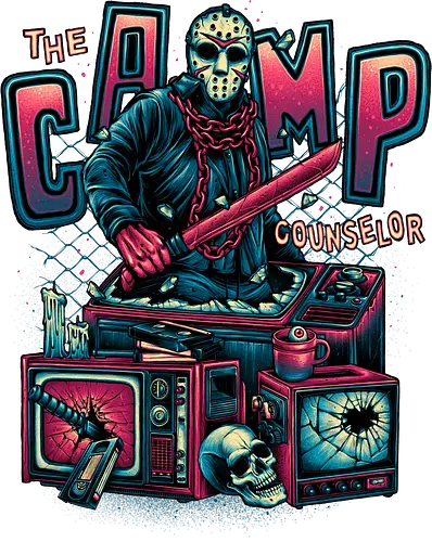 The Camp Counselor - camp, jason, crystal, Lake, horror, slasher