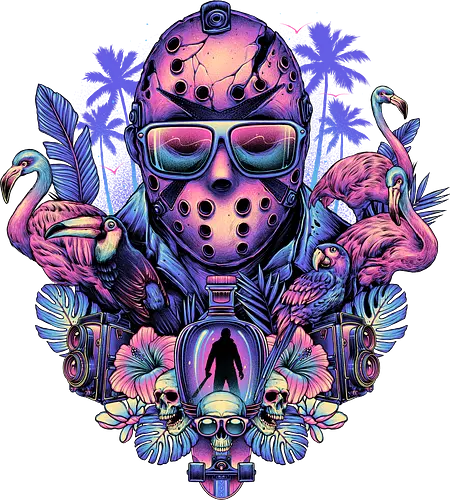 Tropical Camper - jason, horror, slasher