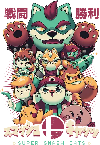 Smash Cats - smash, Character, original, katze, cat, bt em up Smash Cats - smash, Character, original, katze, cat, bt em up