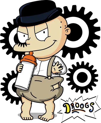 Droogs - rugrats, tommy, a clockwork orange, alex, droogs, mashup, uhrwerk orange