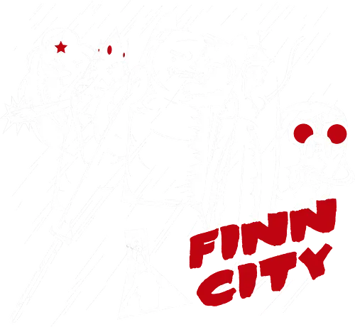 Finn City - adventure, time, finn, jake, Sin City, mashup