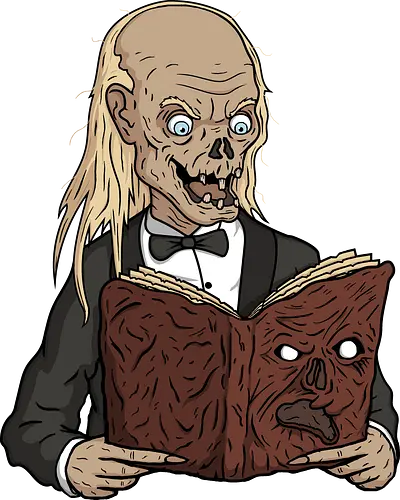 Evil Tales! - mashup, tv, movie, Tales from the crypt, necronomicon, book