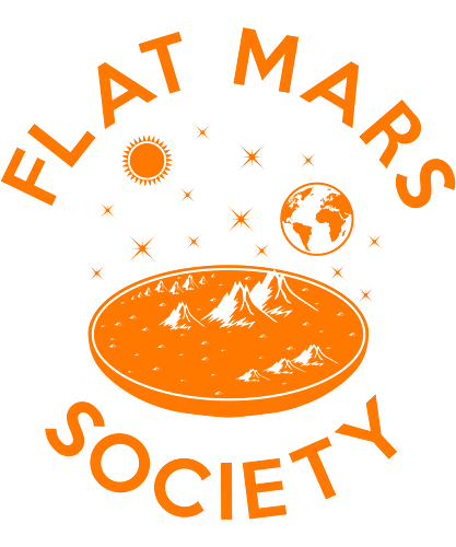 Flat Mars Society - mars, tfes, aluhut, verschwörung, conspiracy, flat rth society