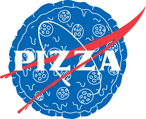 Pizza NASA - nasa, mashup, pizza, food, ting