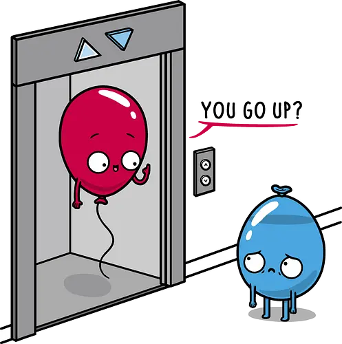 Elevator Question! - Balloons, Helium, Water Balloon