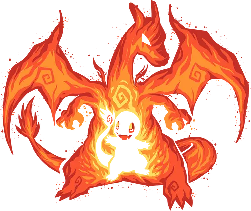 The Fire Dragon Within - fire, starter, pocket, monster, dragon, feuer, drache, evolution