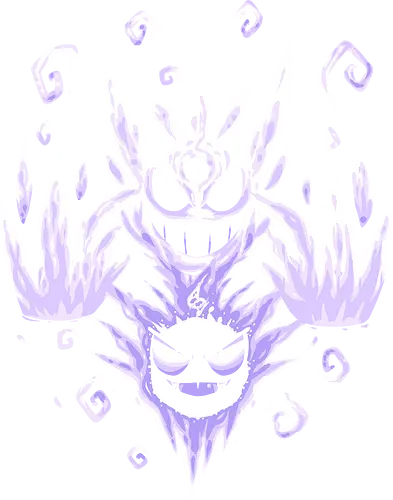 The Mega Ghost Within - ghost, pocket, monster, mega, evolution