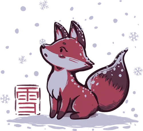 Winter Snow Fox - snow, schnee, fuchs, fox, cold, cute