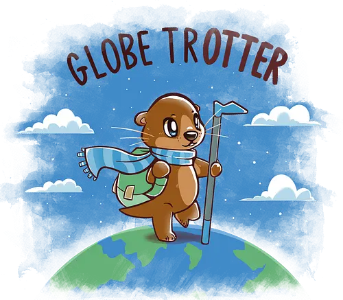 Globe TrOTTER - otter, wandern, world