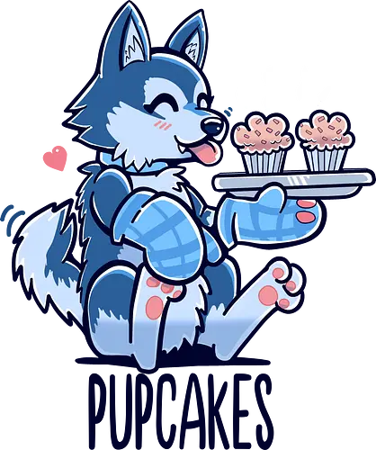 Im Making PUPCAKES - dog, cupcake, cute