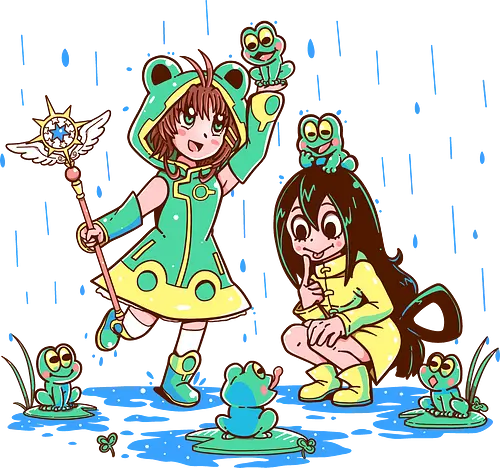 Best Frog Girls - Academia, Tsuyu Asui, anime