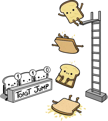 Murphy's Jump! - toast, pbj, erdnussbutter, jump, Pnutbutter Murphy's Jump! - toast, pbj, erdnussbutter, jump, Pnutbutter