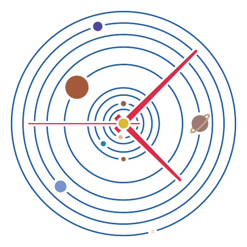 Spacetime - Weltraumm, space, zeit, uhr, clock, planet