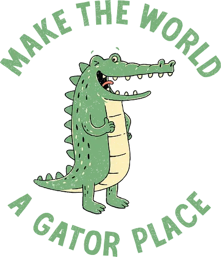 A Gator Place - Alligator, pun, See you later