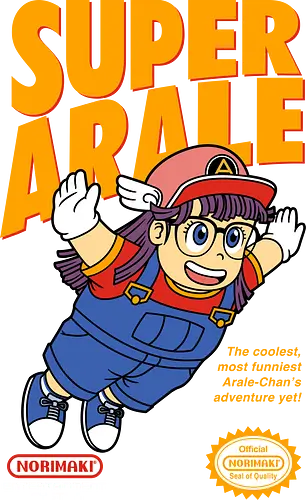 Super Android Girl - anime, manga, Dr.Slump, arale, mashup