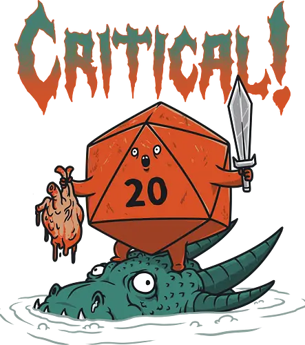 Critical Death Metal - rpg, roll 20, critical, pen and paper, metal, death, death metal