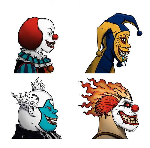 Clownz - halloween, clown, evil, mashup, music