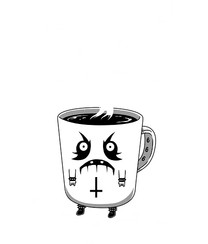 Black Metal Coffee - black, metal, black metal, coffee, kaffee, schwarzer kaffee