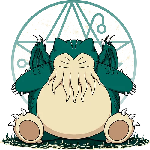 Snorthulhu - pocket, monster, mashup, cthulhu, lovecraft, gaming, cute, ftagn