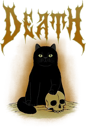 Death Metal Cat - metal, cat, katze, death, death metal