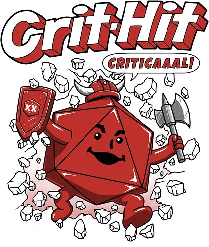 Crit-Aid - Kool aid, dice, critical, crit, mashup, pen and paper, Pen and Paper