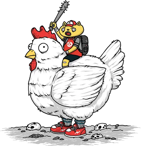 Battle Chicken - battle, chicken, huhn, kampf