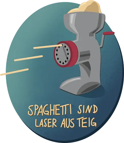 Caricatura Sommerakademie - Laser-Spaghetti - caricatura, Caricatura Sommerakademie