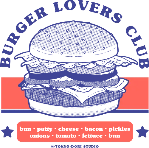 Burger Lovers Club - burger, hamburger, fastfood