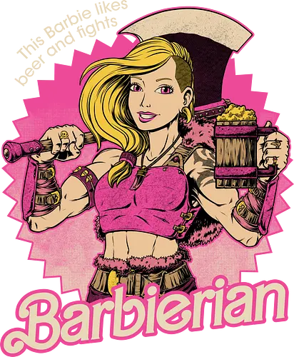 Barbarian Doll - Powerful RPG Doll - barbara, Barbarian, rpg