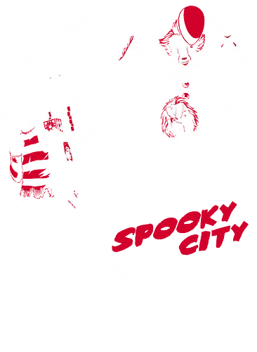 Spooky City - Horror Movie Poster - horror, movie, slasher, sin