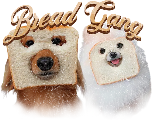 Bread Gang Pups - dogs, gang, cute