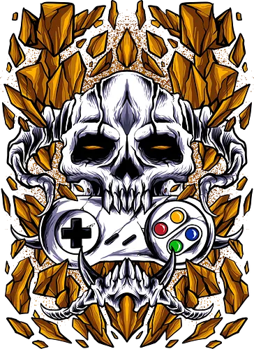 rock game - Console Gaming, skull, rth