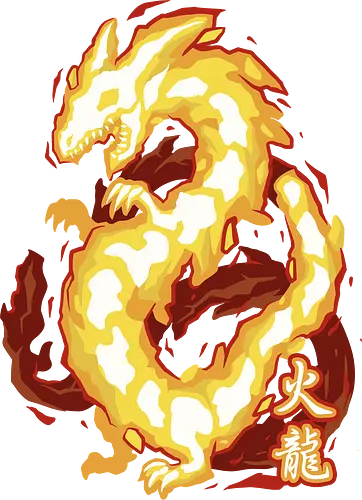 Fire Dragon - dragon