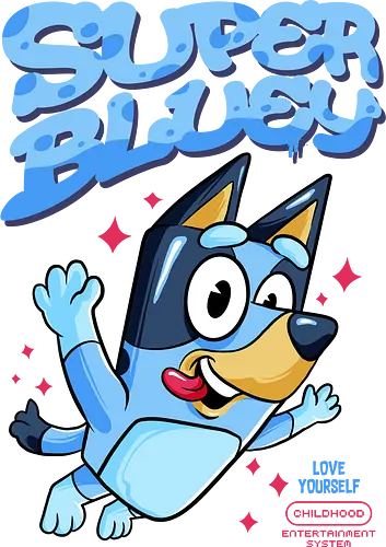 super bluey - dog