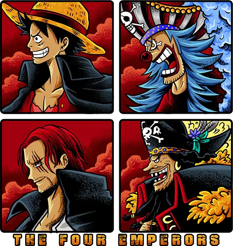 four emperor-colour ver. - one, piece, Raffy